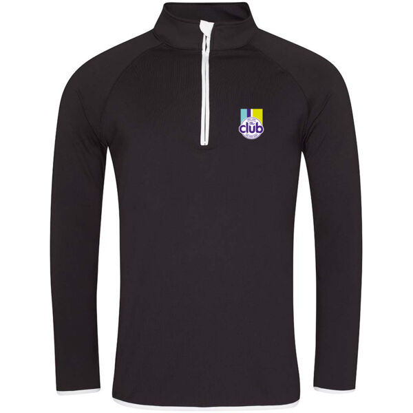 The Club - Cool Half Zip Sweat Top Thumbnail